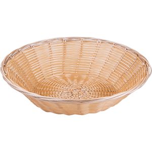 Корзина плетен.для хлеба; полиротанг; св.корич. Sunnex 4082003 