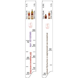 Линейка Глен Клайд 0,35 - 0,5 - 0,7 - 1л STEK 2122585 