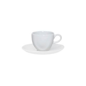 Пара кофейная WHITE (чашка 75мл и блюдце 12см) OXFORD 077116, RB05-9504 