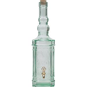 Лимонадник (банка-емкость) с краном с пробкой «Бутылка» San Miguel 02123838 