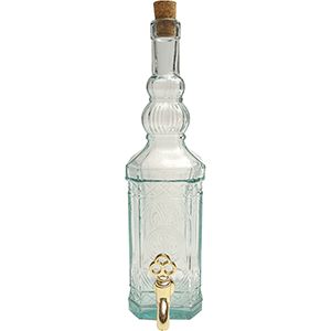Лимонадник (банка-емкость) с краном с пробкой «Бутылка» San Miguel 02123839 