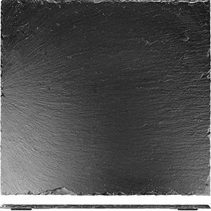 Блюдо для подачи [4шт]; сланец натур.; Sunnex 3022658 