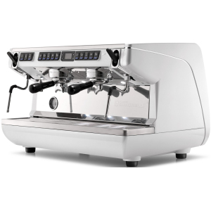Кофемашина рожковая автоматическая Nuova Simonelli Appia LIFE 2gr Timer 220V white+high groups+econo 