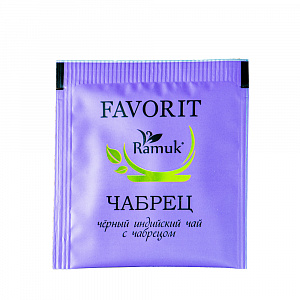 Чай черный с Чабрецом 1.5гр*200пак RAMUK 