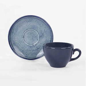 Блюдце чайное (d15, h2,1см, д/чашки LM01CF850A09 220мл) KUTAHYA Blue Stone BNLM01CT890003 