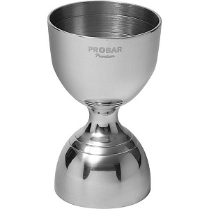Джиггер PROBAR «Пьюр» 30/60 мл, сталь нерж., D=45/52, H=87мм, серебрист. 2040151 