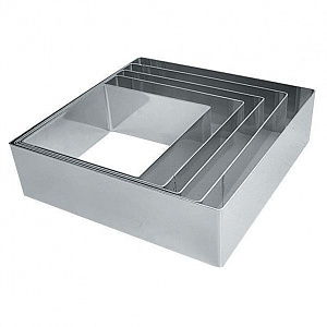 Форма-резак Квадрат 6*6 см, h 4 см, нержавейка, P.L. Proff Cuisine 