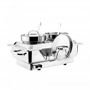 Мармит электрический суповой, 220V, 2 отделения по 4 л,SUNNEX - P.L. 81006837 