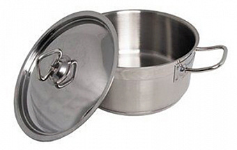 Кастрюля с крышкой EKSI (d215мм, h95мм, 3л) 