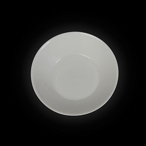 Блюдце-соусник круглое White "Corone" 95мм [LQ-QK15153] 
