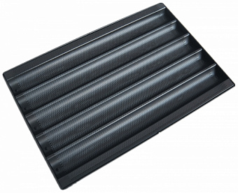 Противень для багетов тефлоновый 5 секций Danler GS14201, 400x600x30 