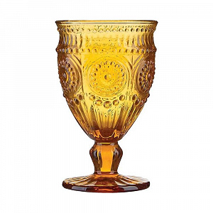 Бокал д/вина; стекло; 220мл; H=14, 4см; амбер арт. 1050383 