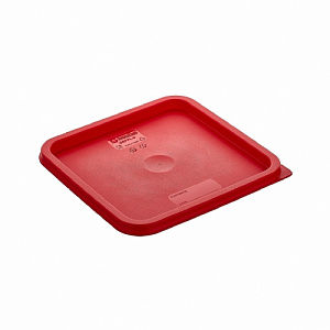 Крышка для контейнера для продуктов квадратная 190*190 мм. красная, п/п (контейн. 76699, 76700) GP / 