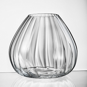 WATERFALL Ваза 18,5 см (82237/185/22 MM) рифленная арт.CR185801W 