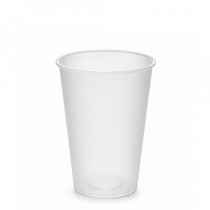 Стаканчик п/п Bubbl Cup 375мл D90мм ПРОЗРАЧНЫЙ МАТОВЫЙ арт.45028, 1020П 