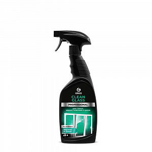 Очиститель стекол и зеркал "Clean Glass" Professional", 600 мл арт. 125552 (4461) ГраСС 