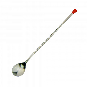 Ложка барная с пласт.кнопкой 28 cм "P.L.-Bar Ware" арт. 81240390 