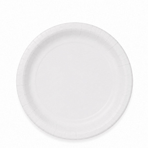 Упаковка бум. D180 OSQ ECO PLATE 180 WK КРАФТ/БЕЛЫЙ (по 100шт.) 