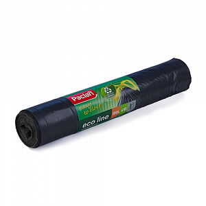 Мешки для мусора 120 л 10 шт PACLAN ECO LINE с завязками, арт. 513750, 402310 