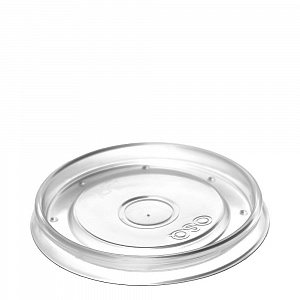 Крышка плоская п/п OSQ ROUND BOWL Flat PP lid 300,400,500 ПРОЗРАЧНАЯ 