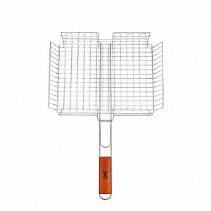 GRILLBOOM Решетка гриль 23*29*6 см хром арт. 104-028 