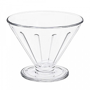 Креманка конус, 8х10 см, 165 мл, стекло, ARTIGLASS, ARTIGLASS 