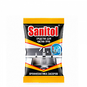 Средство чистящее для труб Sanitol-Крот 90г арт. ЧС-152 