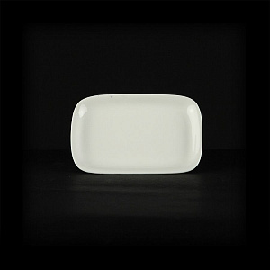Блюдо прямоугольное Chan Wave Quadro Ivory 110х80 мм [ivory LQ-Q336] 
