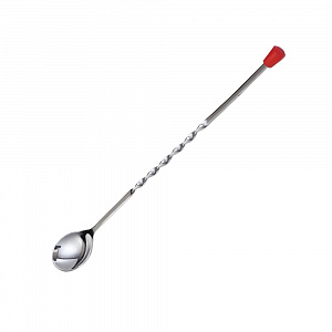 Ложка барная с пласт.кнопкой "P.L.-Bar Ware"  арт 81259018 