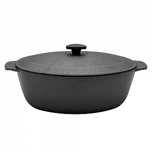 Гусятница 8,0 л чугунная  арт. 1208-3 ТМ ГАРДАРИКА 