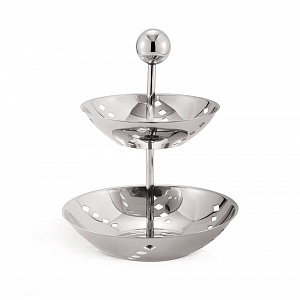 Этажерка P.L. PROFF CUISINE Kam 2-х ярусная ( 16/20*25cм) 99000046 