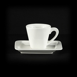 Кофейная пара квадратная Sam&Squito Quadro 80 мл [JX82-С001-01] 