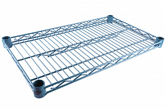 Полка VX-S 14 х 30" (355 х 762 mm) "Zinc Plating underneath with Green Anti-bacterial Epox 