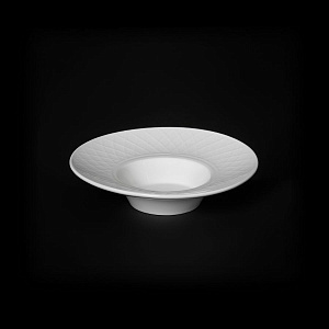 Блюдце для соуса White "Corone" 122мм [LQ-QK15075] 