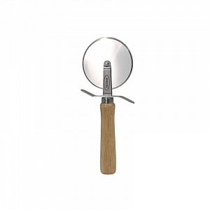 Нож для пиццы d=6,5 см. нерж. с дерев. ручкой MGsteel 