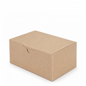 Упаковка бум. OSQ FAST FOOD BOX S 380мл КРАФТ/БЕЛЫЙ 
