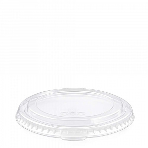 Крышка плоская п/п OSQ ROUND BOWL flat lid 620/750/1000мл (ANTIFOG) ПРОЗРАЧНАЯ 