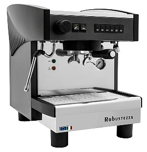 Кофемашина автомат ROBUSTEZZA ST1E/ черная+высокая группа 1ф 
