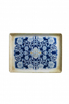 Тарелка плоская прямоуг.(D1BL,30х22см,h2,3см) KUTAHYA Blue Blanc BNTAN30x22DU891310 