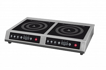 Плита индукционная AIRHOT IP7000 D двухконфорочная 