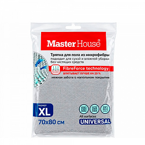 Тряпка для пола 70*80 см XL микрофибра арт. 60178 