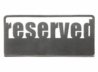 Табличка настольная ''Reserved 1'' Luxstahl 