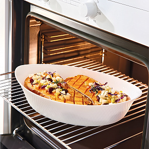 SMART CUISINE WAVY Блюдо   для запекания овальное 32*20 см  арт. Q8203 