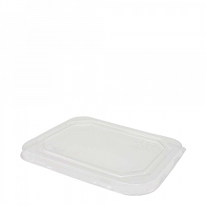 Крышка плоская п/п Flat RPET lid OSQ OCTOBOX 800 ПРОЗРАЧНАЯ 