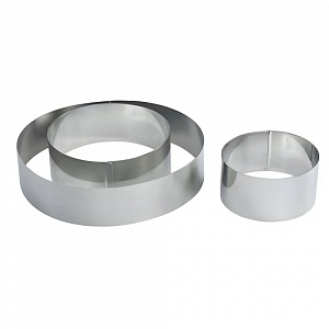 Форма кондитерская "Круг" d=8  см. h=4,5 см. нерж.арт. 40832  MGsteel 