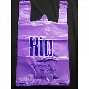 Пакет-майка 30*54=18 "RIO", арт. 705  ( по 100 шт) 