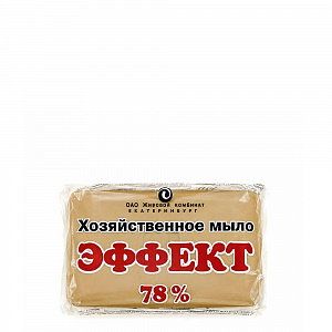 Мыло Хозяйственное 150гр. 78% Эффект 